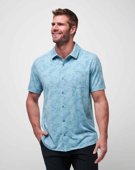 Travis Mathew Knit Braddah Button-Up