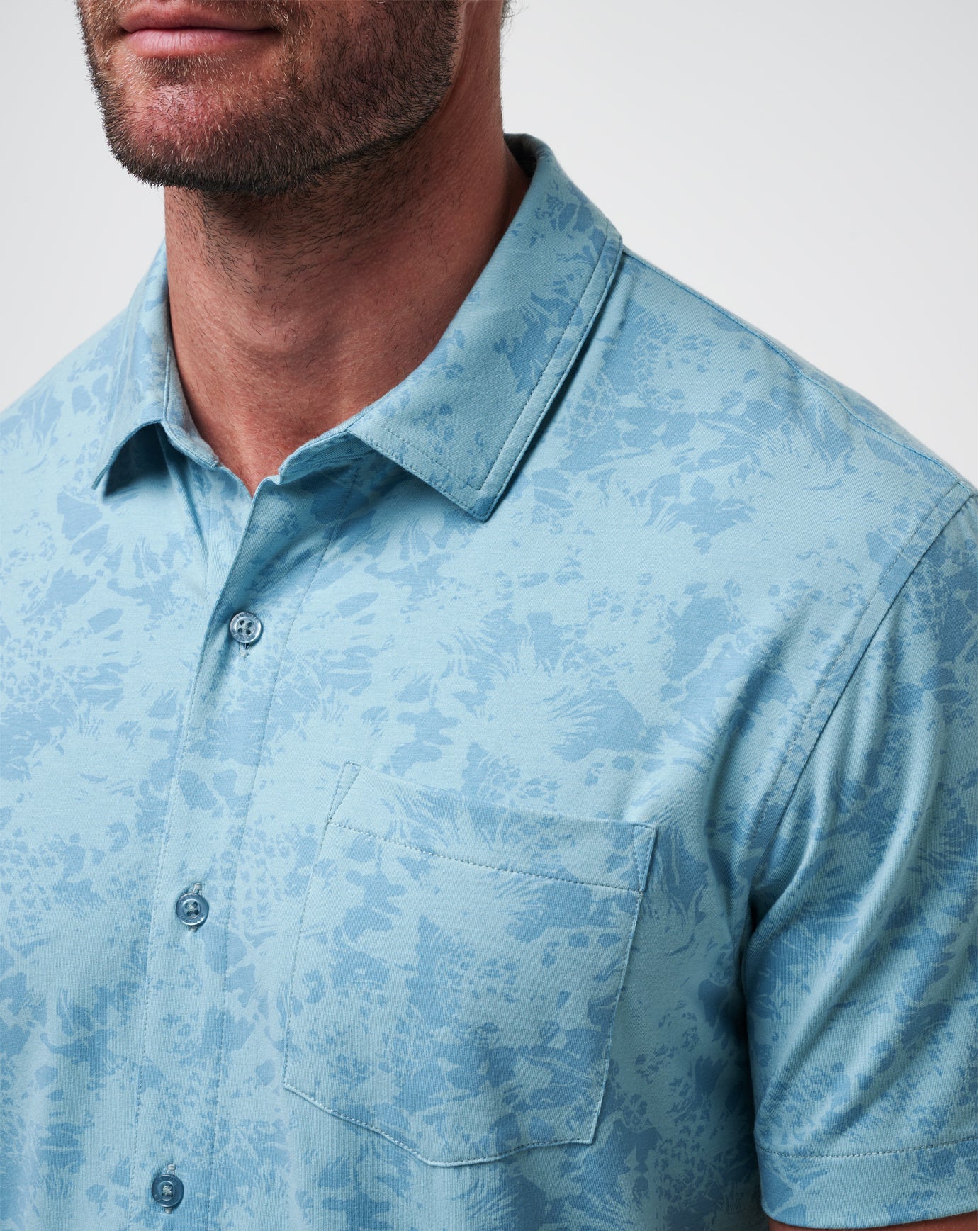 Travis Mathew Knit Braddah Button-Up