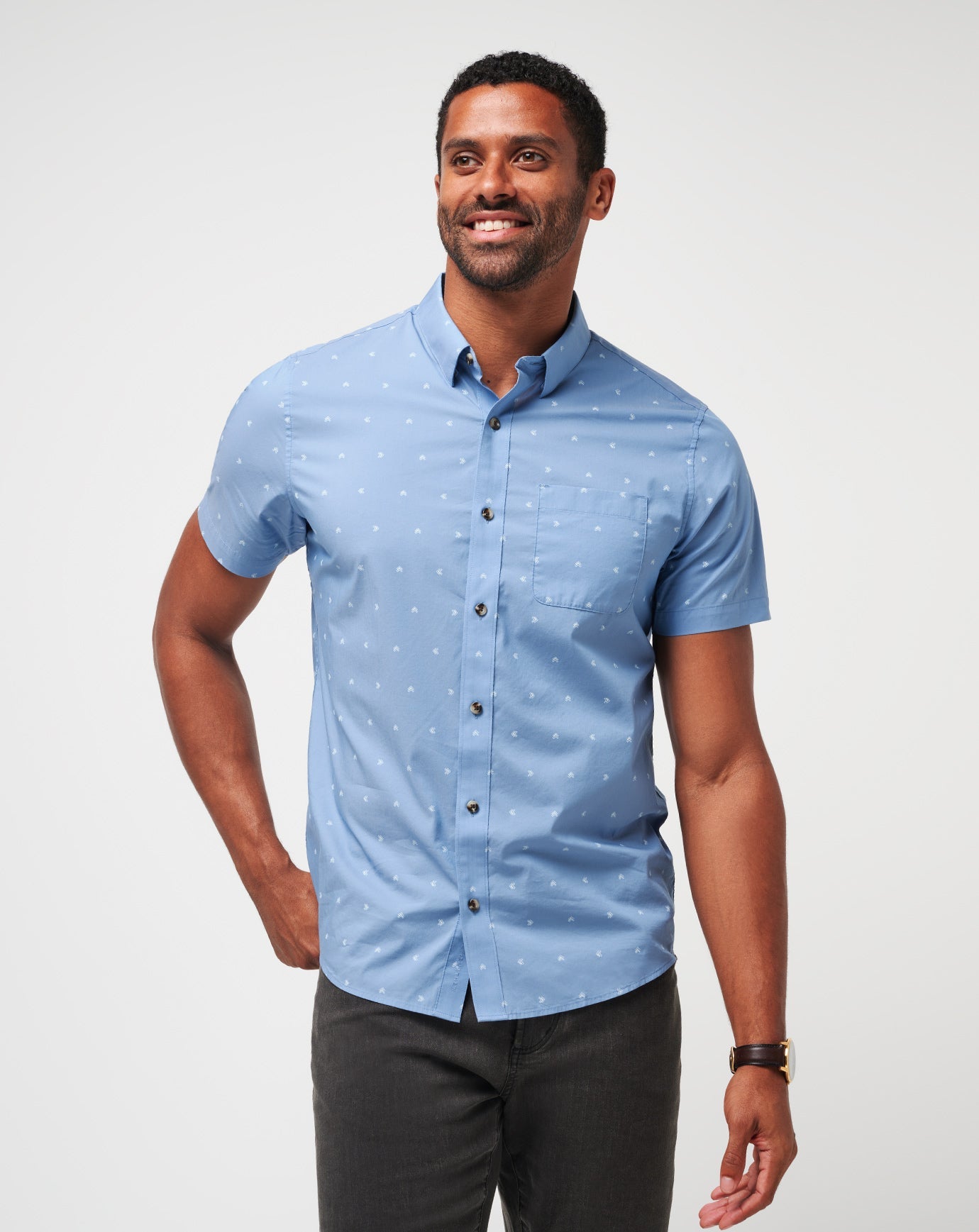 Travis Mathew Wind It In Button-Up