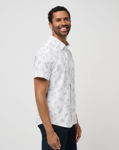 Travis Mathew Mist On The Lake Button-Up