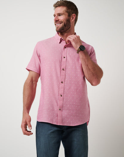 Travis Mathew Early Check In Button-Up