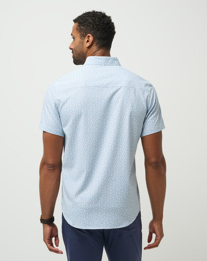 Travis Mathew Techwoven Country Mile Button-Up