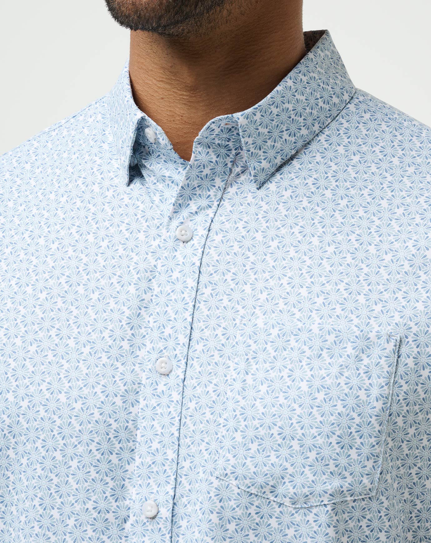 Travis Mathew Techwoven Country Mile Button-Up