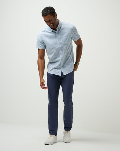 Travis Mathew Techwoven Country Mile Button-Up
