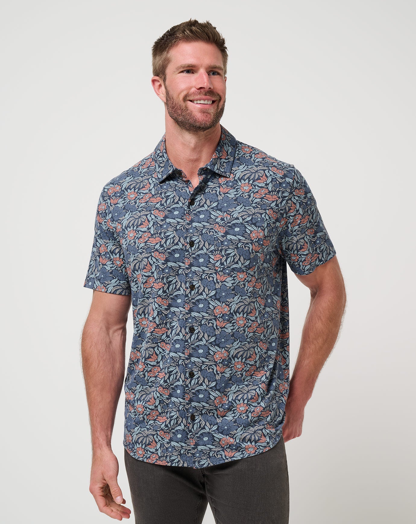 Travis Mathew Knit Day Cruise Button-Up