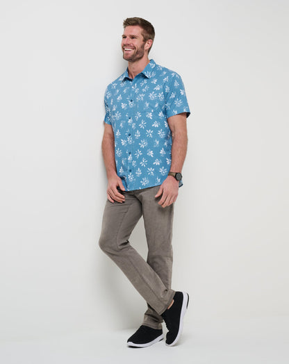 Travis Mathew Techwoven Seamate Button-Up