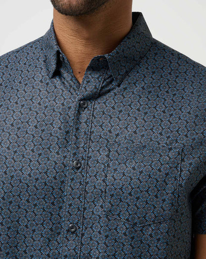 Travis Mathew Techwoven Country Mile Button-Up