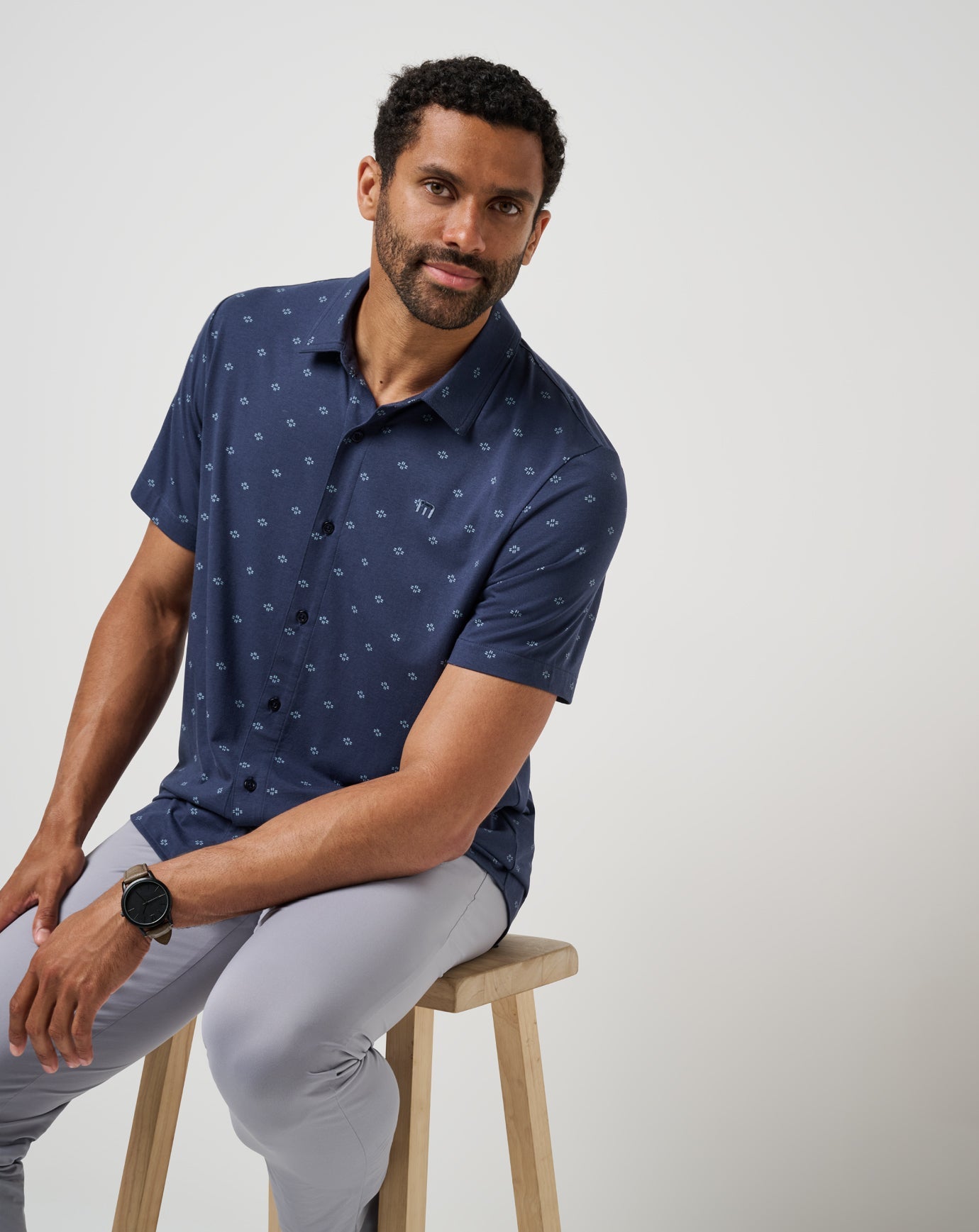 Travis Mathew Shore Of It Button-Up