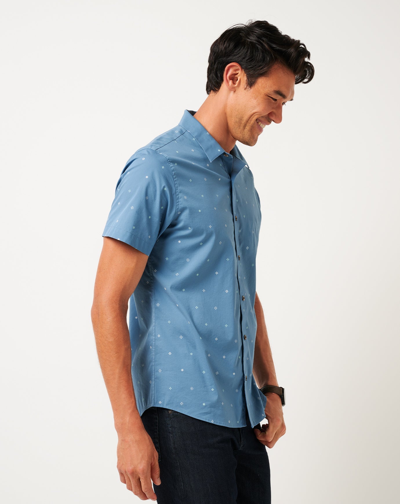 Travis Mathew Per Aspera Button-Up