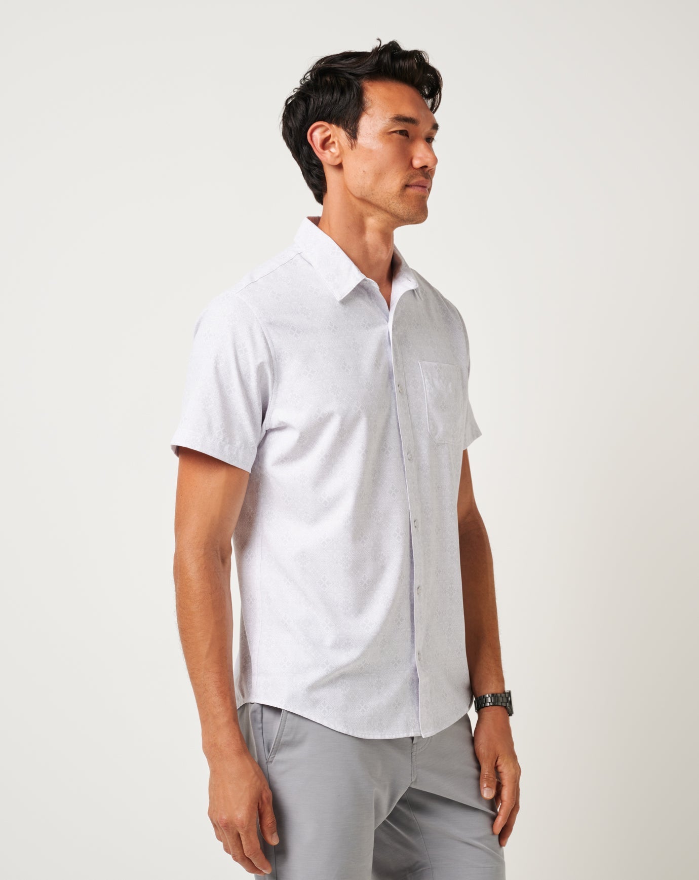 Travis Mathew Techwoven Acropolis Button-Up