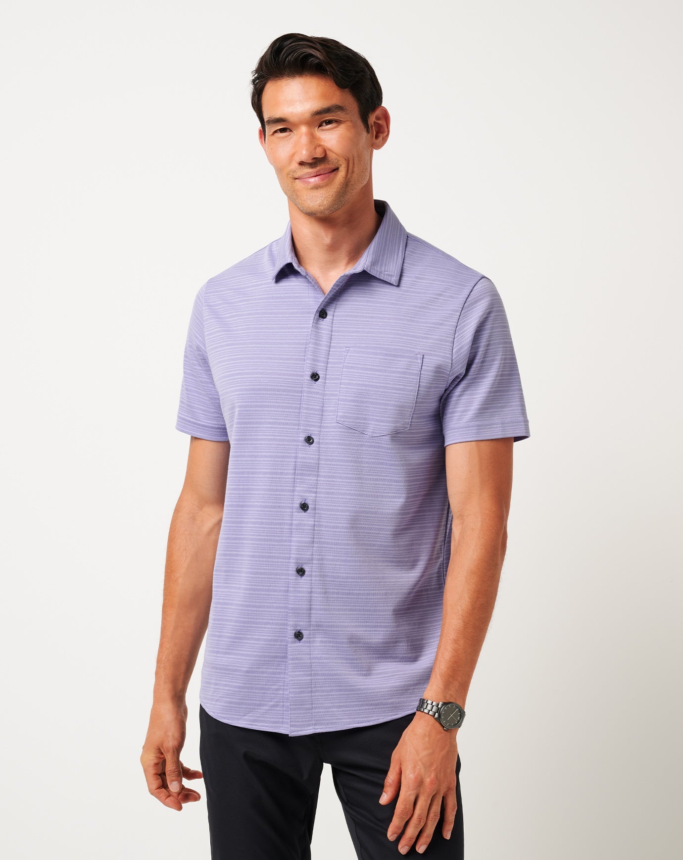 Travis Mathew Knit Trip To The City Button-Up