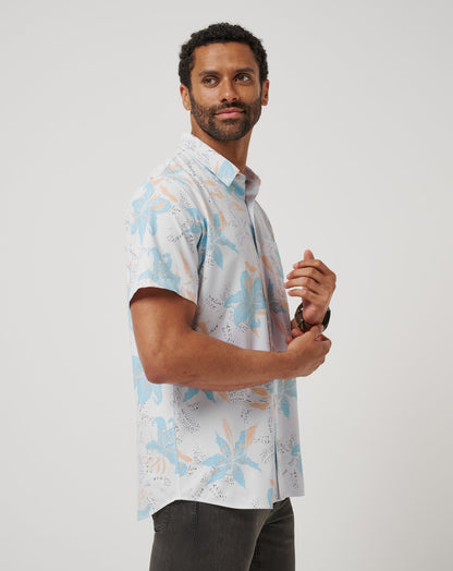 Travis Mathew Techwoven Board Battle Button-Up