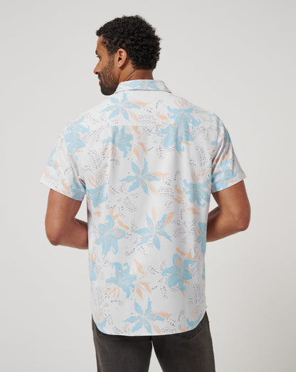 Travis Mathew Techwoven Board Battle Button-Up