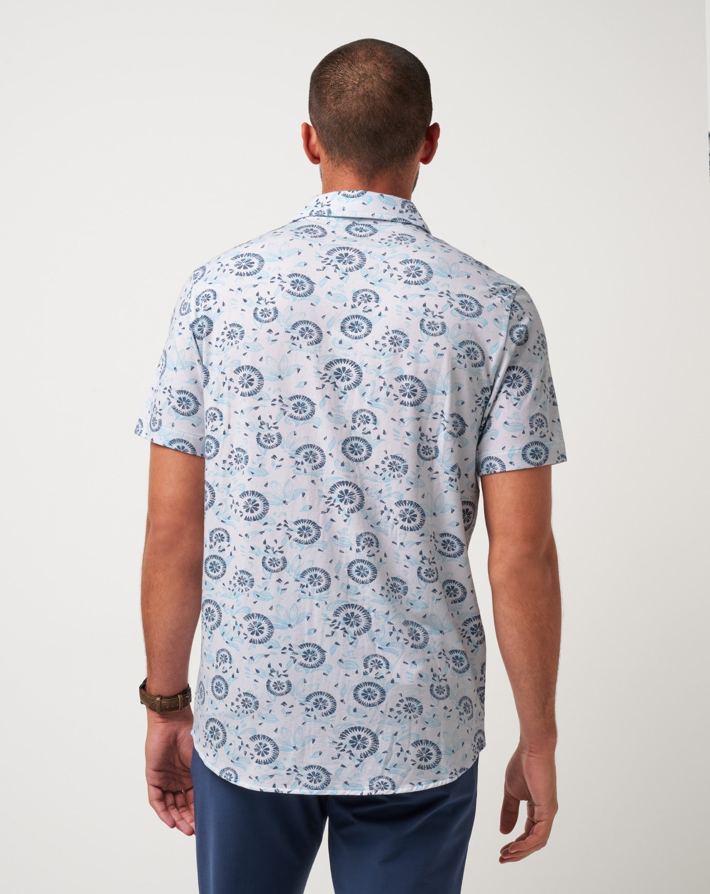 Travis Mathew Knit Flourish Button-Up