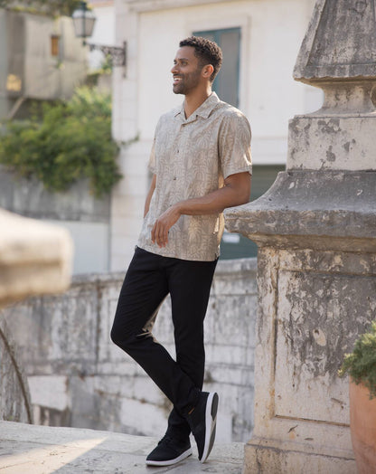 Travis Mathew Desert Sun Button-Up