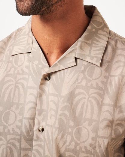 Travis Mathew Desert Sun Button-Up