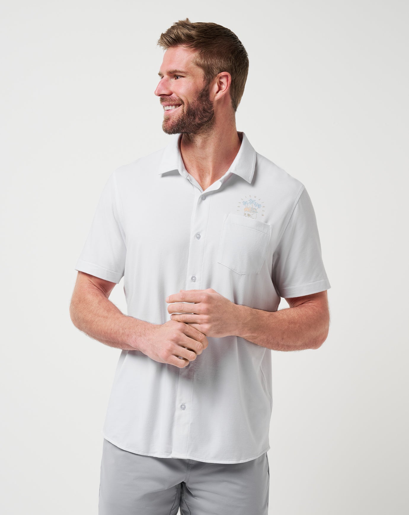 Travis Mathew Poolside Pitcher Button-Up