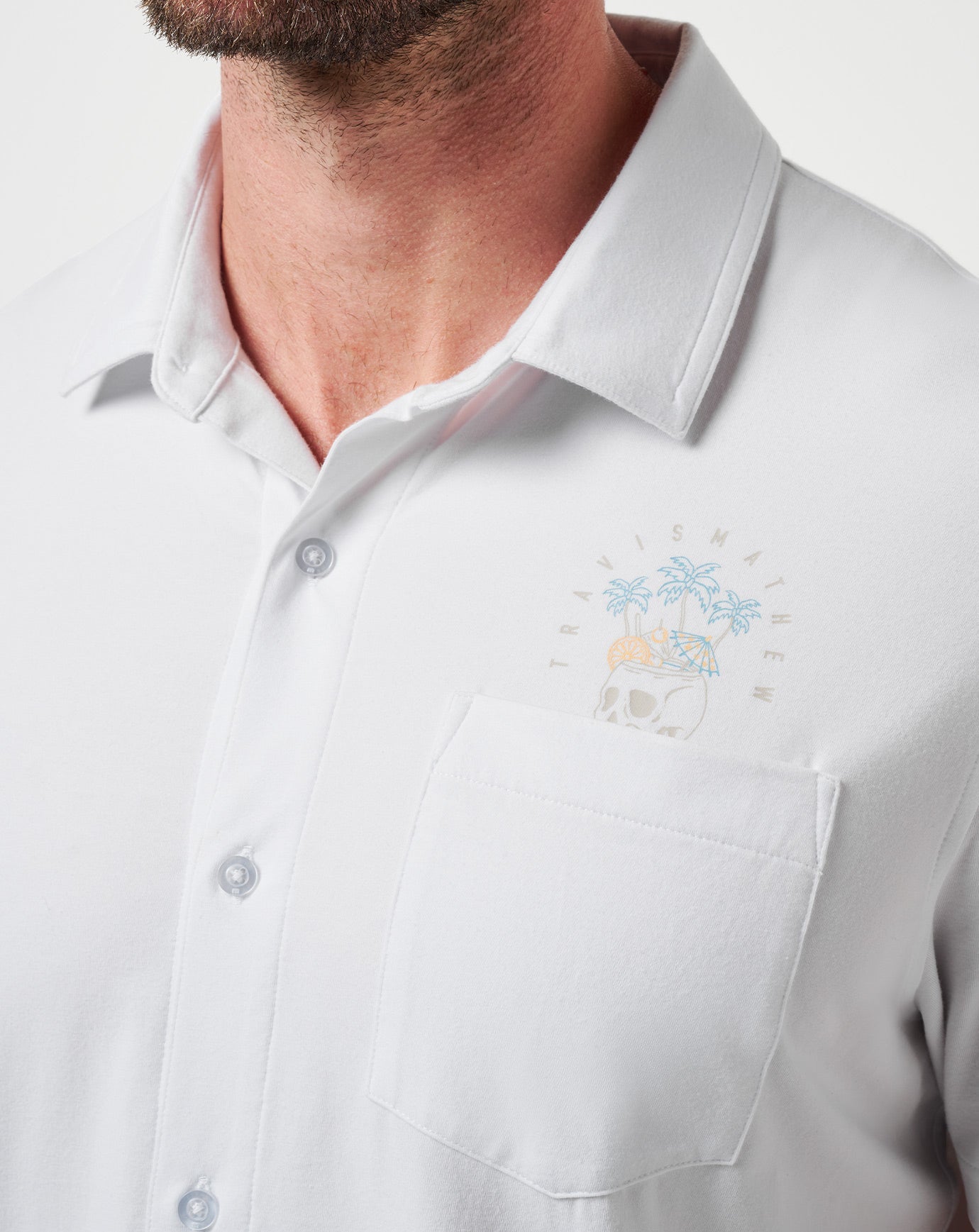 Travis Mathew Poolside Pitcher Button-Up