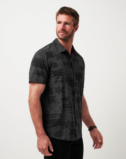 Travis Mathew Knit Gravitation Button-Up