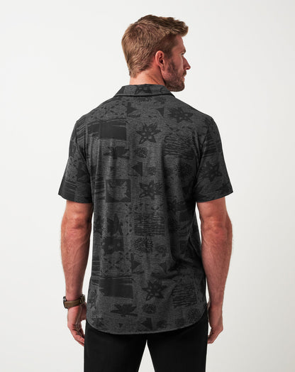 Travis Mathew Knit Gravitation Button-Up