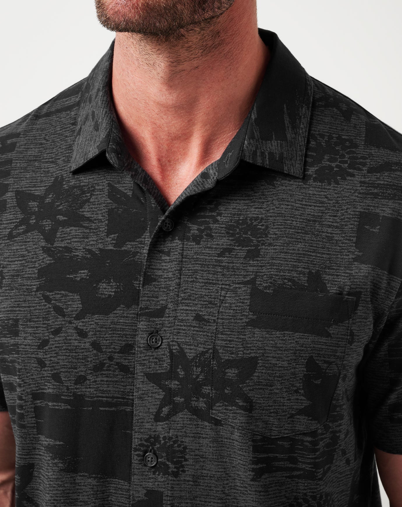 Travis Mathew Knit Gravitation Button-Up