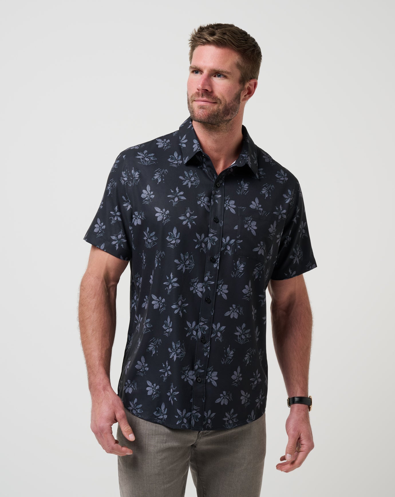 Travis Mathew Techwoven Seamate Button-Up