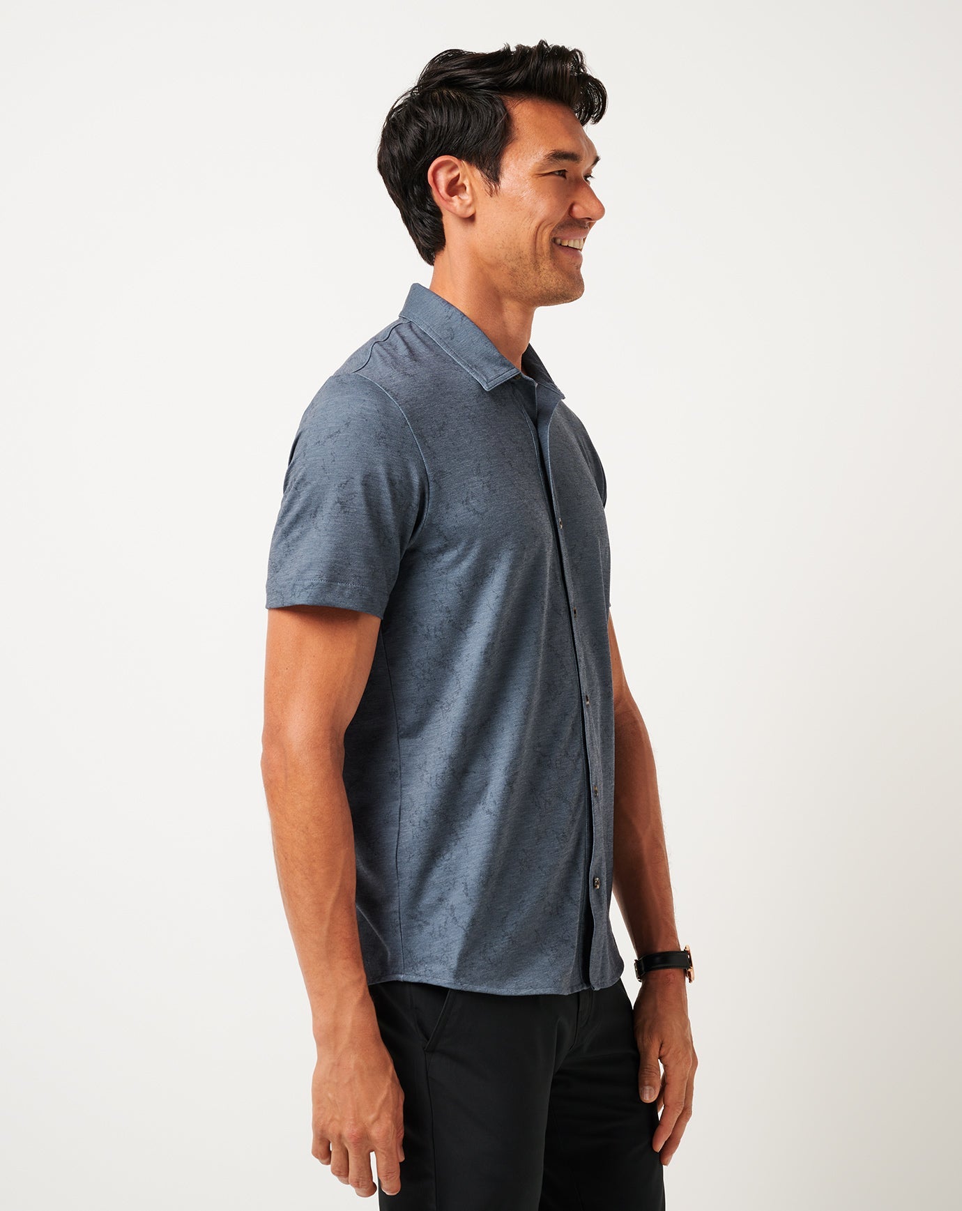 Travis Mathew Knit Featherweight Tides Button-Up
