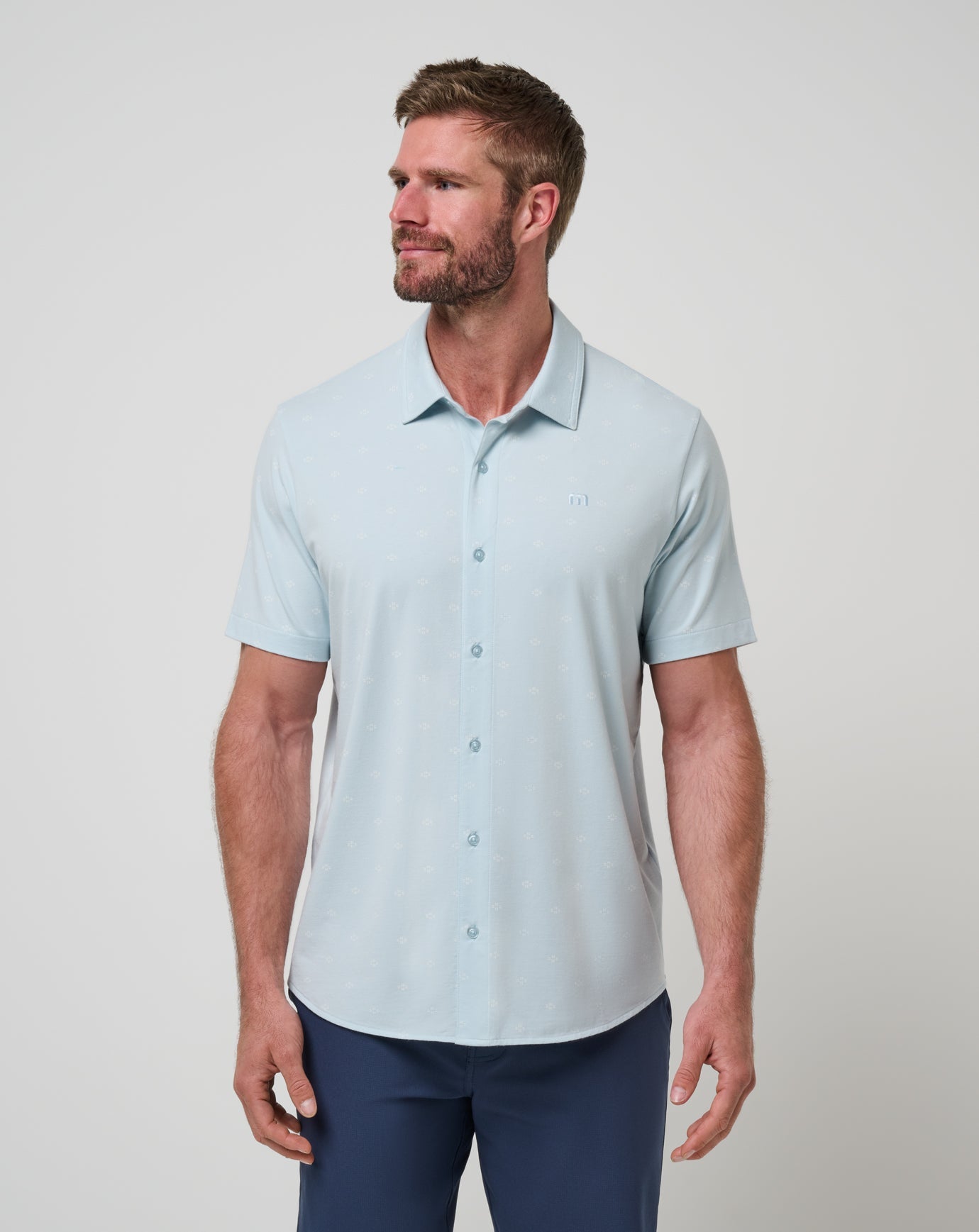 Travis Mathew Shore Of It Button-Up