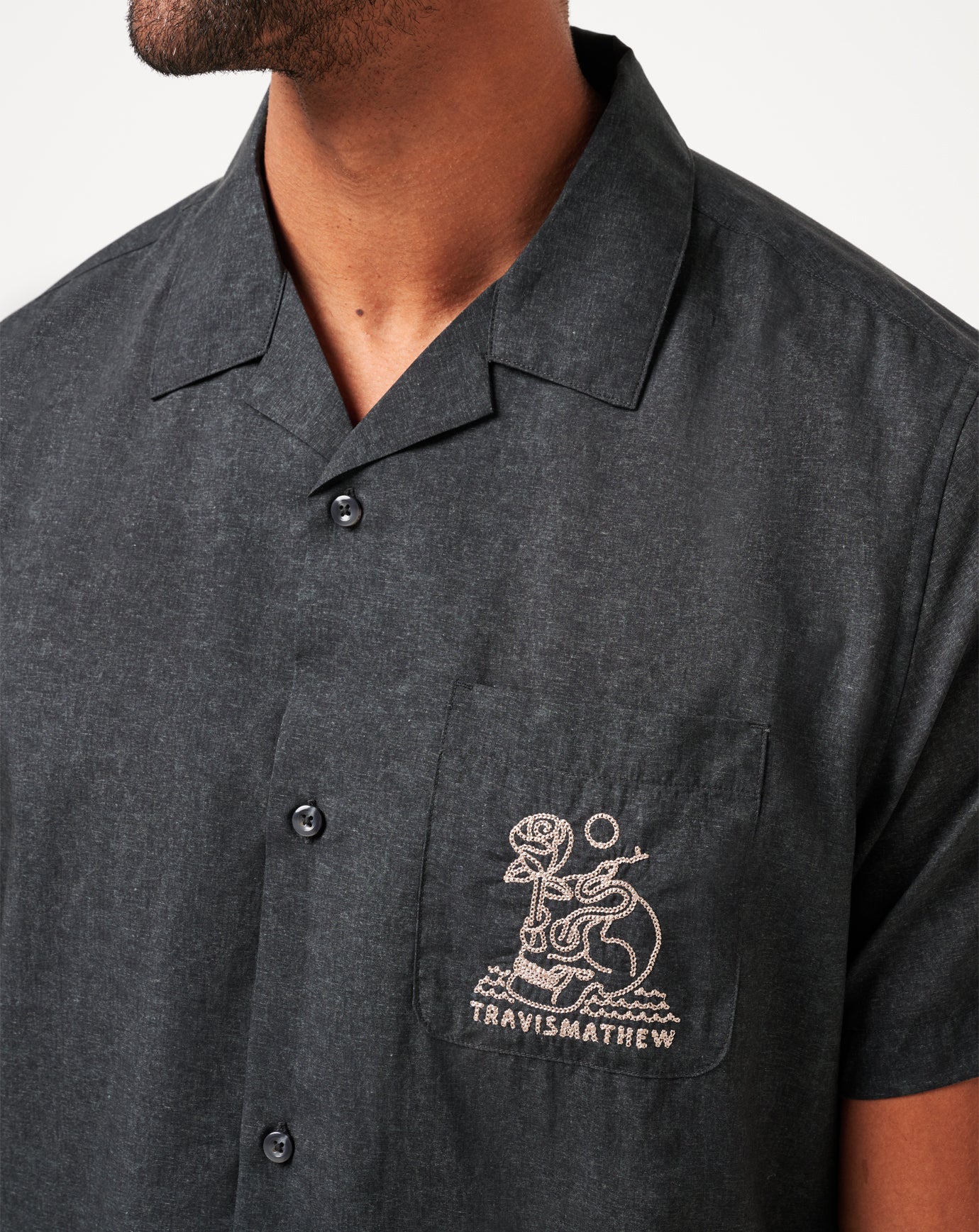 Travis Mathew Lost Cave Button-Up