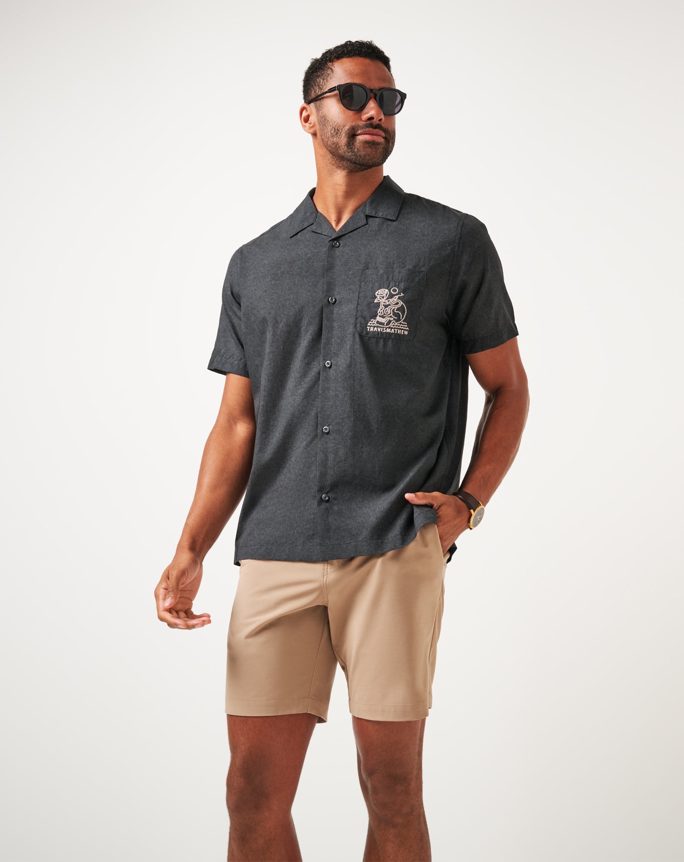 Travis Mathew Lost Cave Button-Up