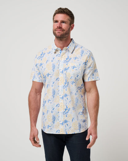 Travis Mathew Souvenir City Button-Up
