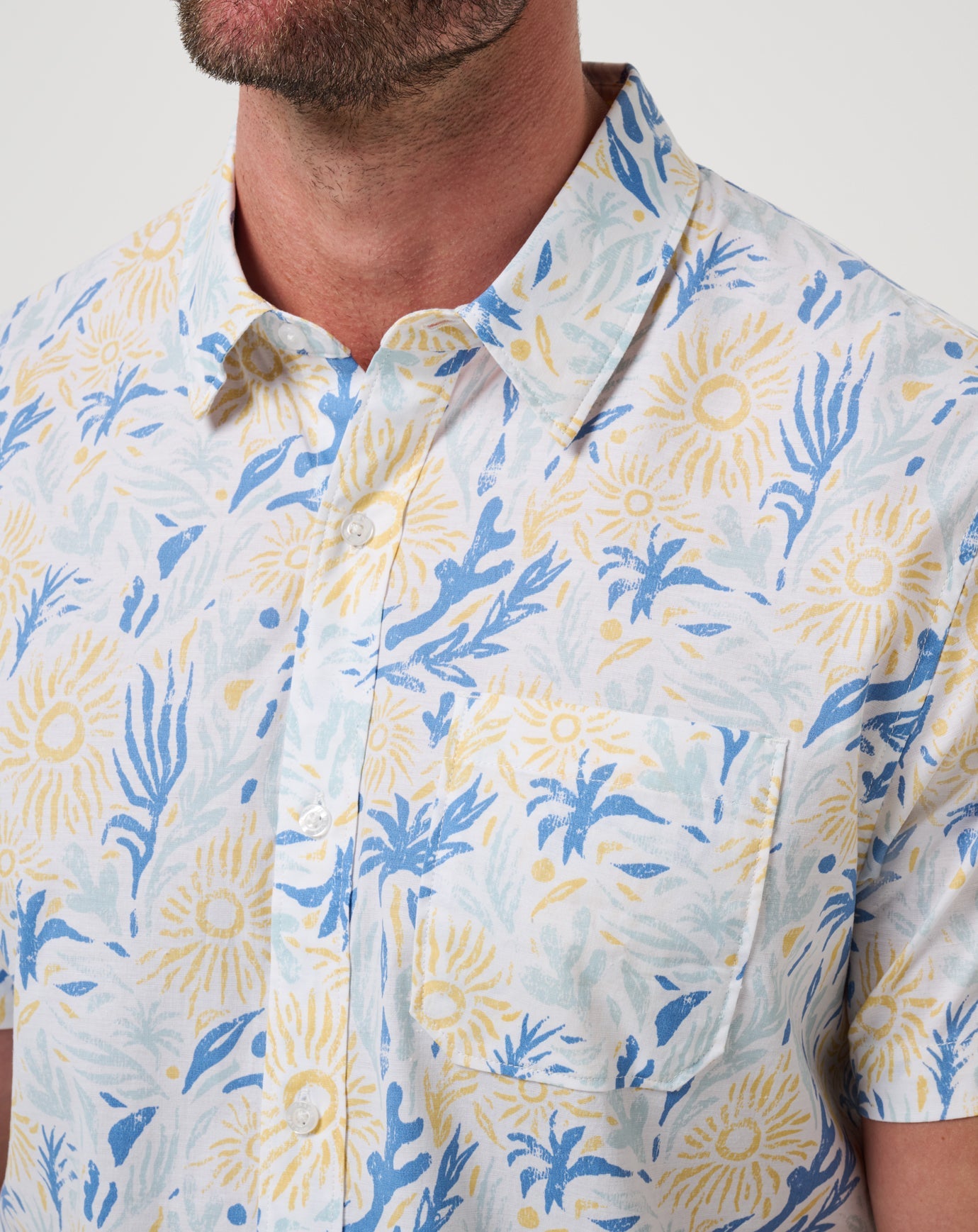 Travis Mathew Souvenir City Button-Up