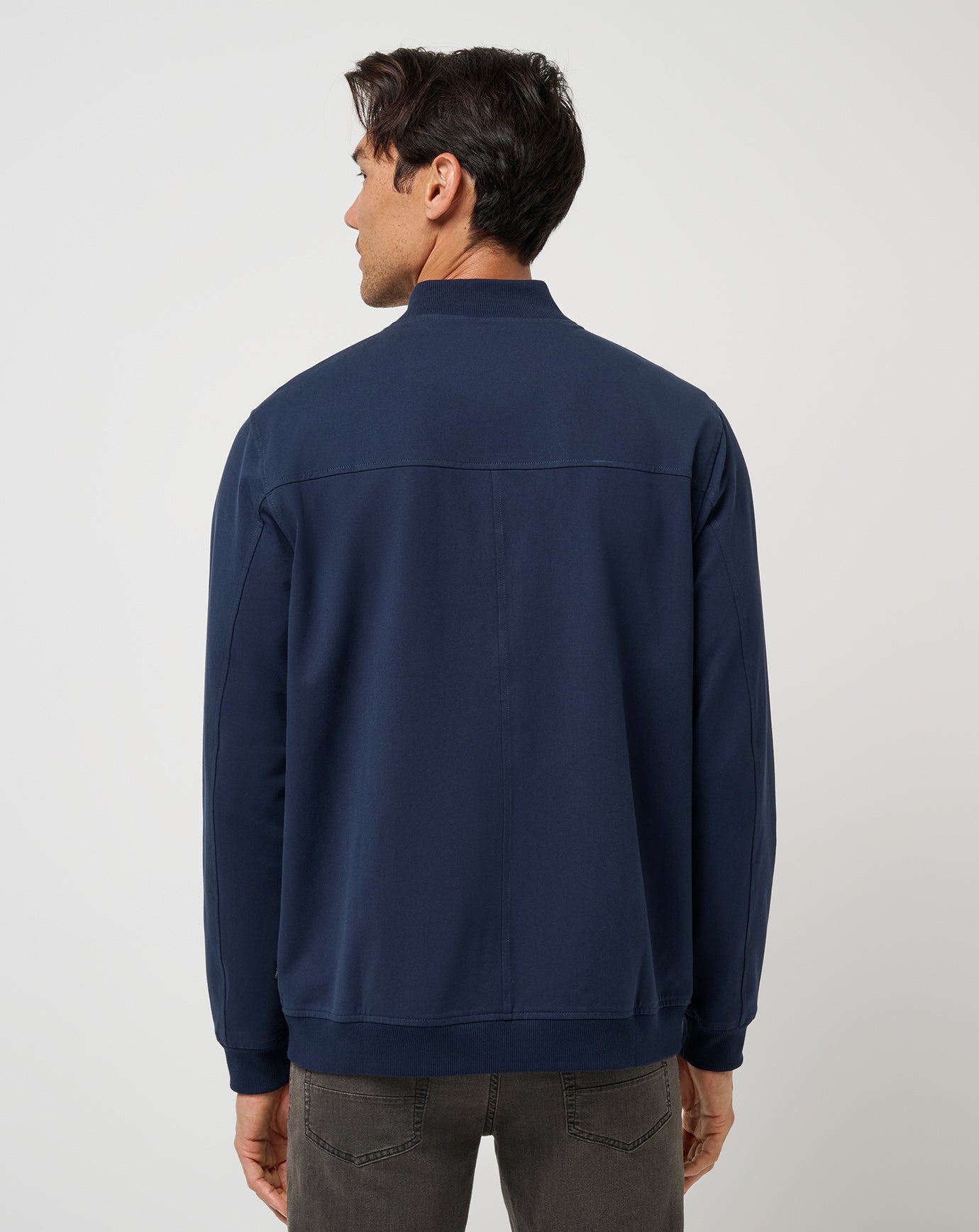 Travis Mathew Stretchknit Bomber Jacket