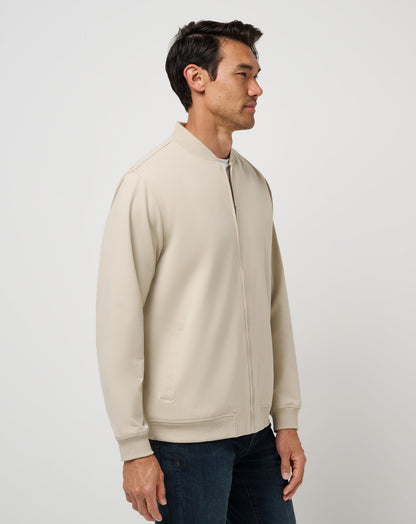 Travis Mathew Stretchknit Bomber Jacket