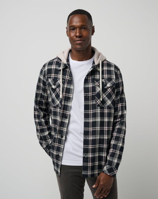 Travis Mathew Baubles Button-Up Hoodie