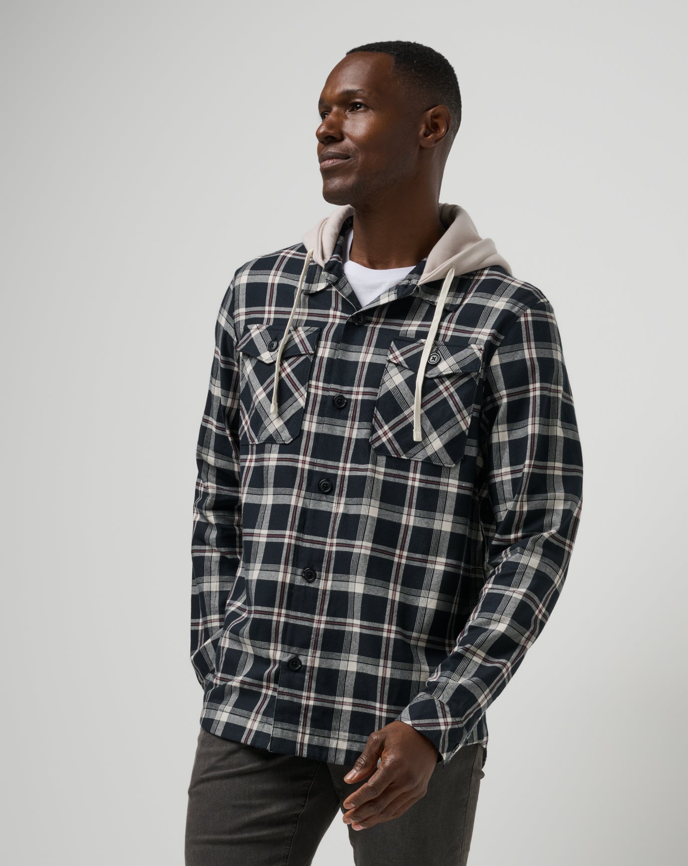 Travis Mathew Baubles Button-Up Hoodie