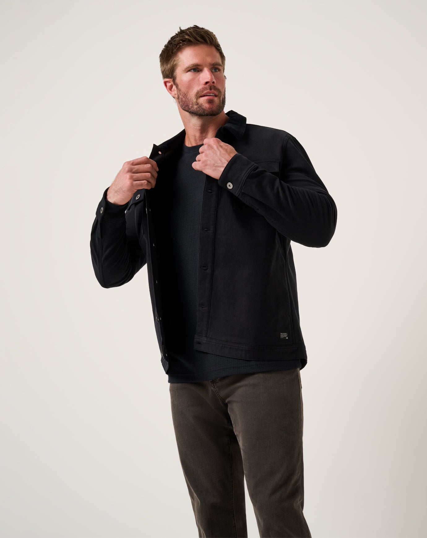 Travis Mathew Cloud Denim Cord Jacket
