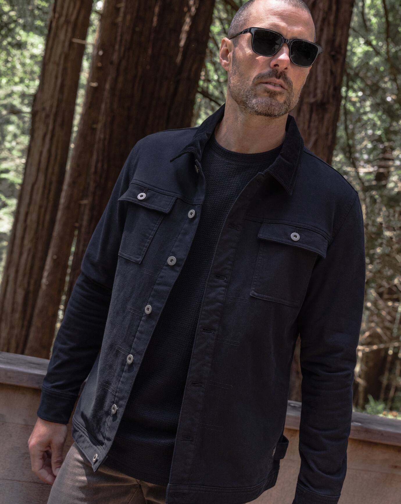 Travis Mathew Cloud Denim Cord Jacket