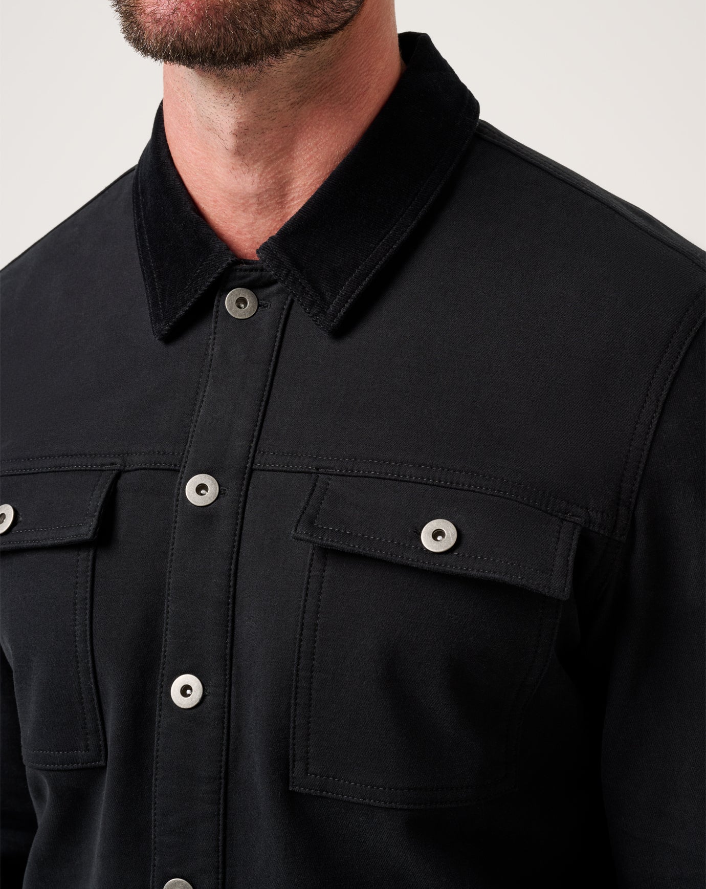Travis Mathew Cloud Denim Cord Jacket