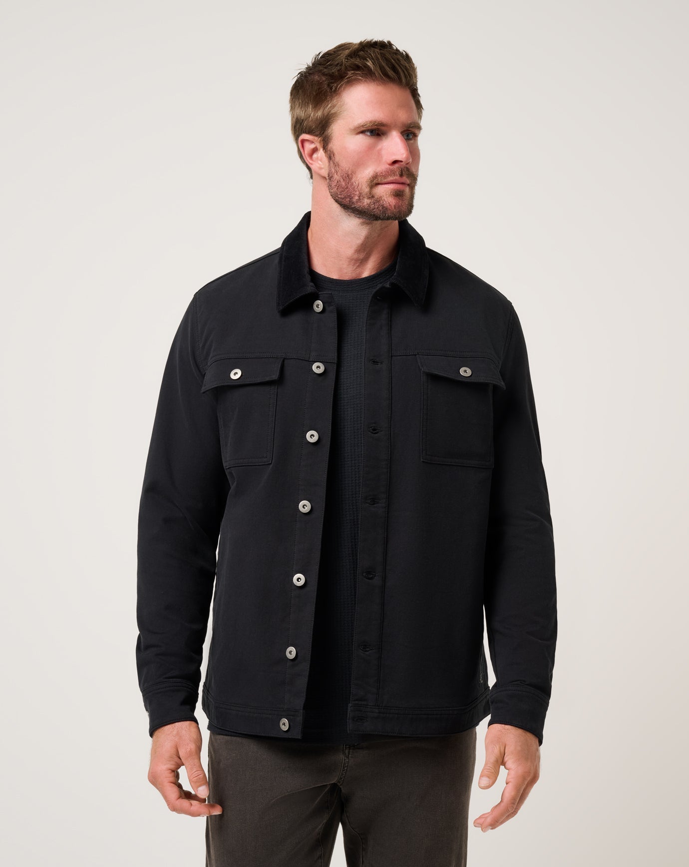 Travis Mathew Cloud Denim Cord Jacket
