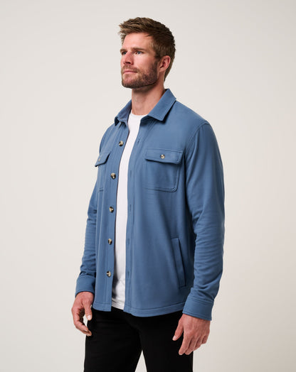 Travis Mathew Peak Fleece Shirt Jacket