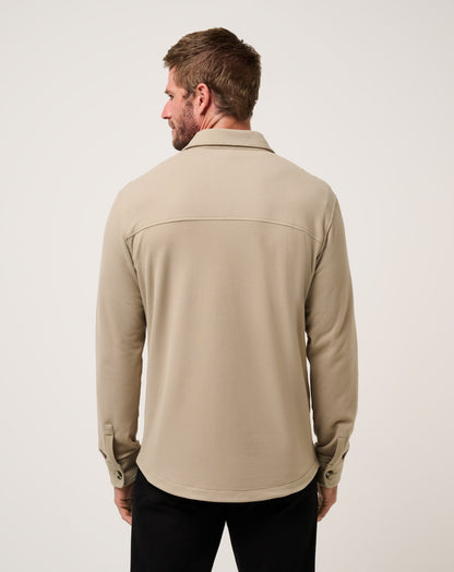 Travis Mathew Peak Fleece Shirt Jacket