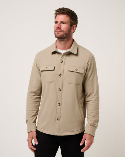 Travis Mathew Peak Fleece Shirt Jacket