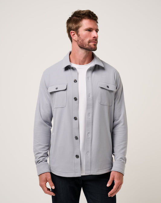 Travis Mathew Peak Fleece Shirt Jacket