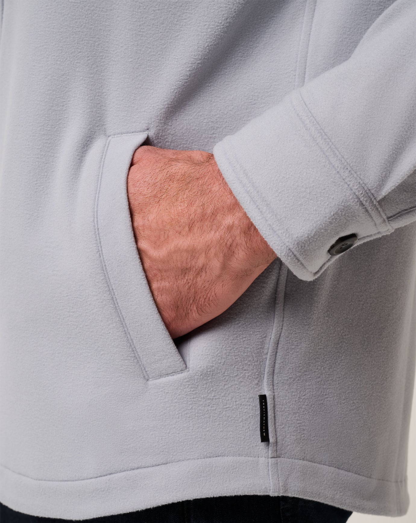 Travis Mathew Peak Fleece Shirt Jacket