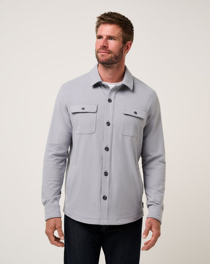 Travis Mathew Peak Fleece Shirt Jacket