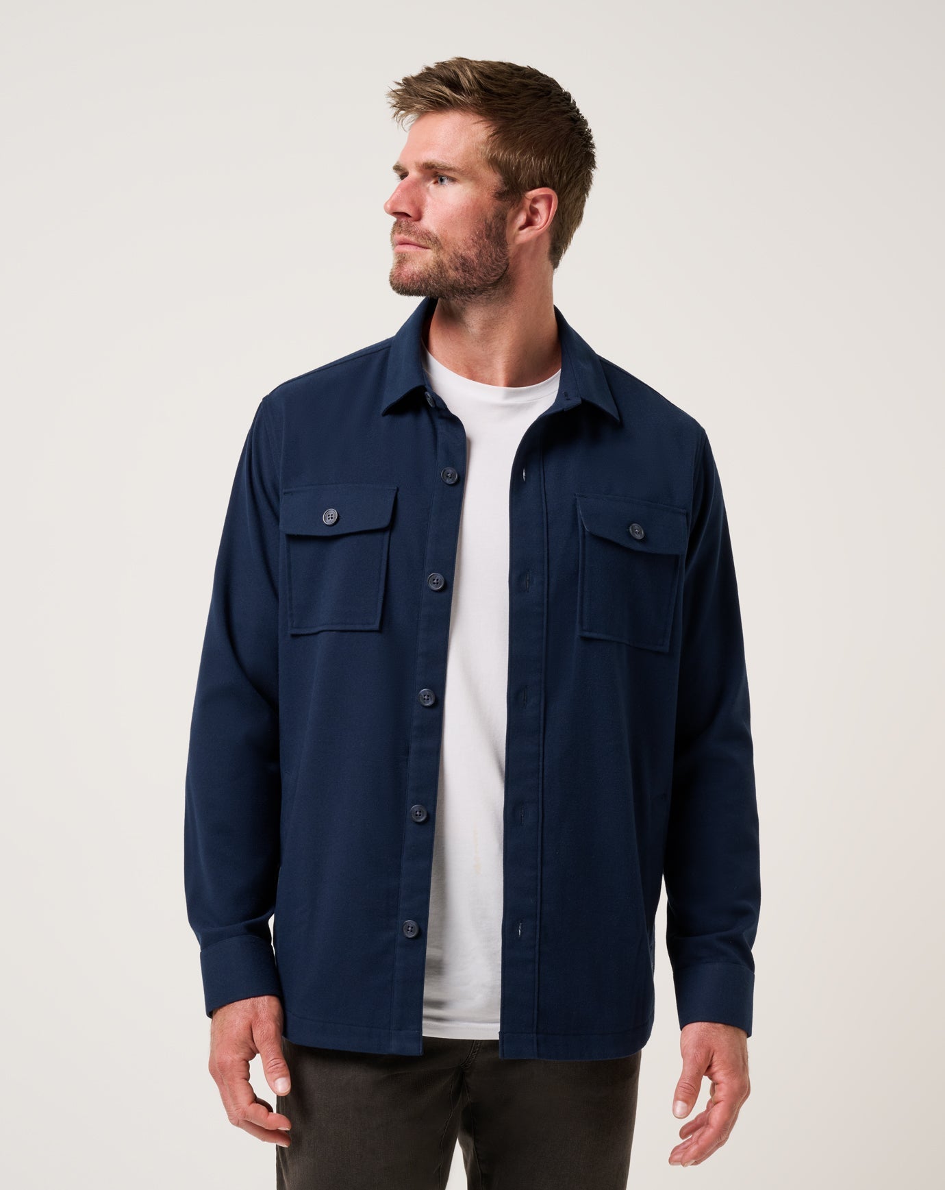 Travis Mathew Wanna Bet Shirt Jacket