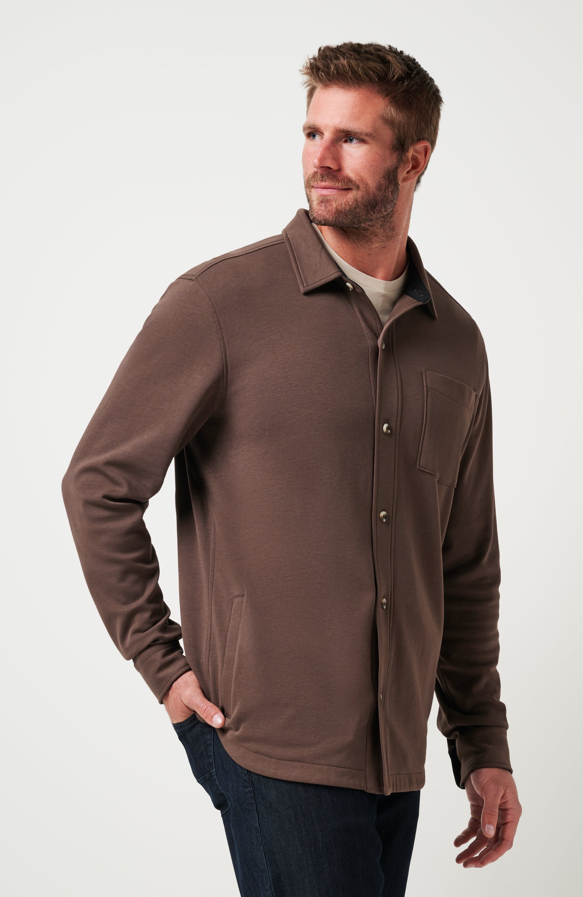 Travis Mathew Cloud Shirt Jacket