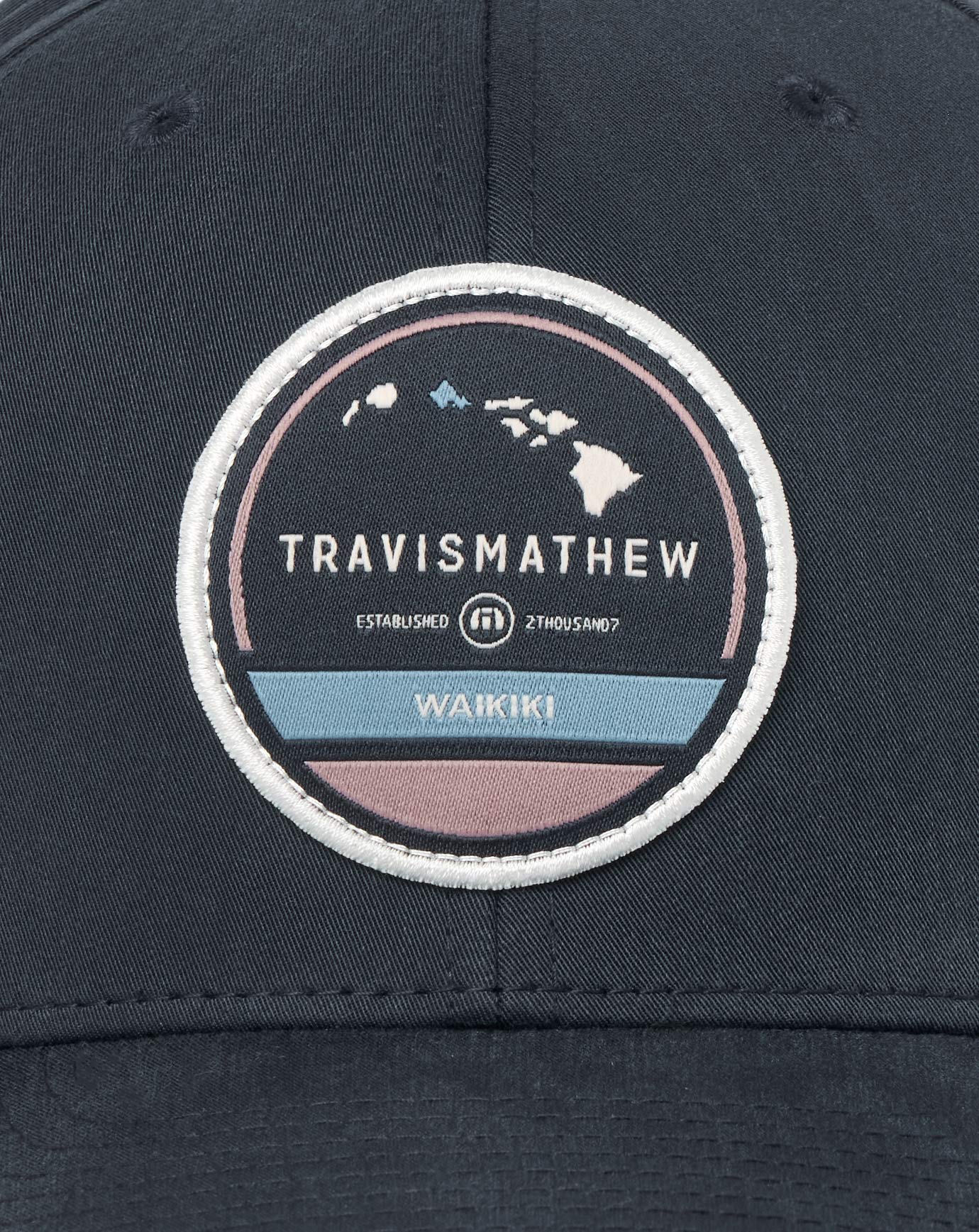 Travis Mathew The Forbidden Isle 3.0 Waikiki Snapback Hat