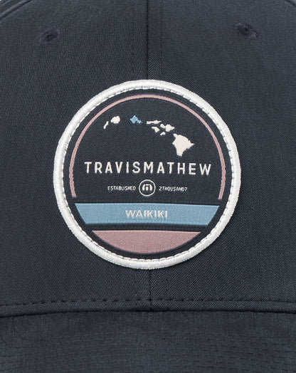 Travis Mathew The Forbidden Isle 3.0 Waikiki Snapback Hat